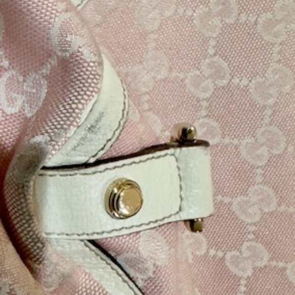 Gucci Pink and Cream Women's Bag - Picture 6 of 7